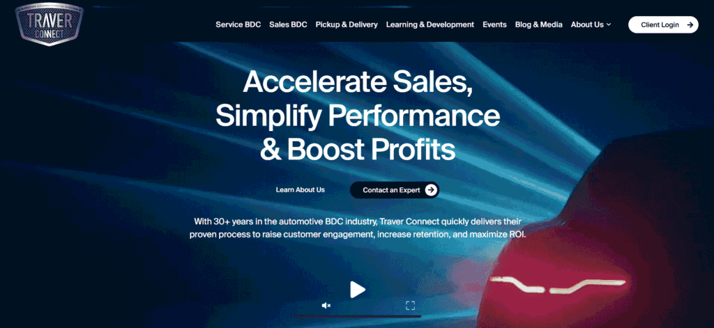 specialized bdc experience dashboard by traver connect